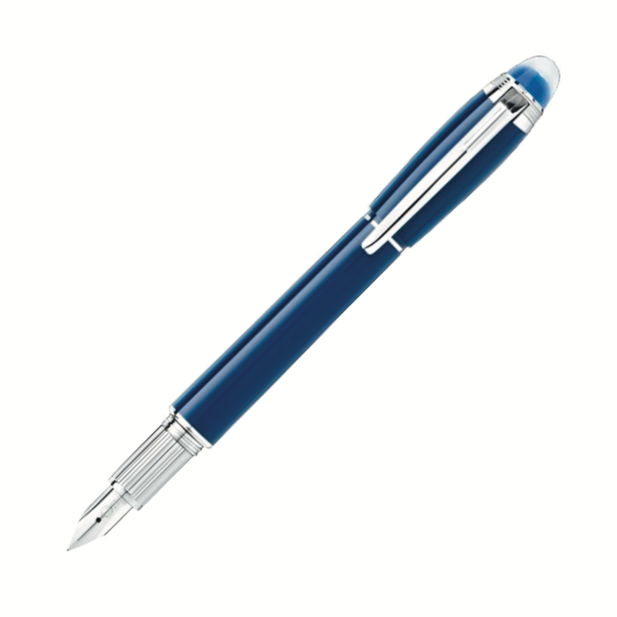 Montblanc StarWalker Blue Planet Fountain Pen - Precious ResinFine