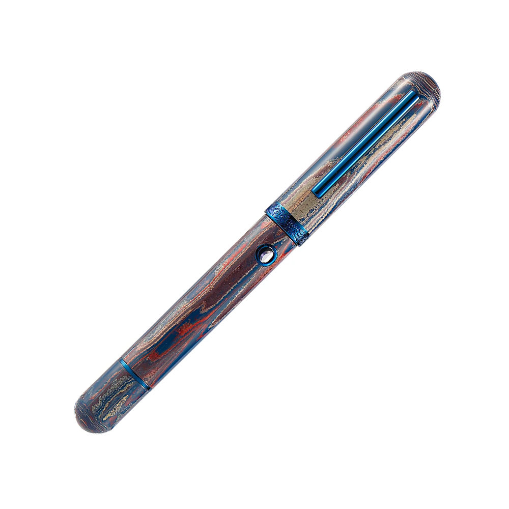 Nahvalur Nautilus Fountain Pen - The Blue RingedFine