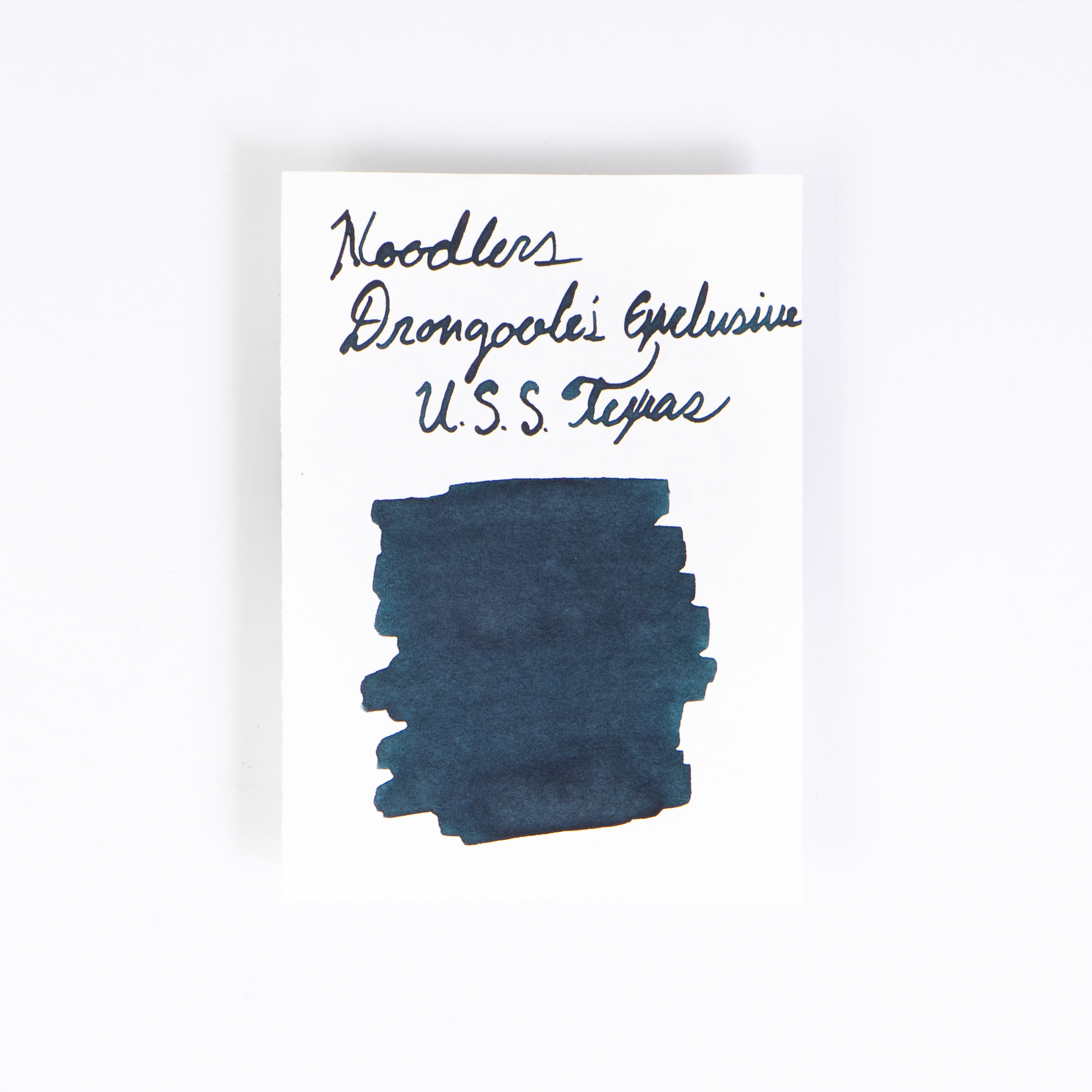 Noodler's USS Texas Bottled Ink - Dromgoole's Exclusive3oz Bottled Ink