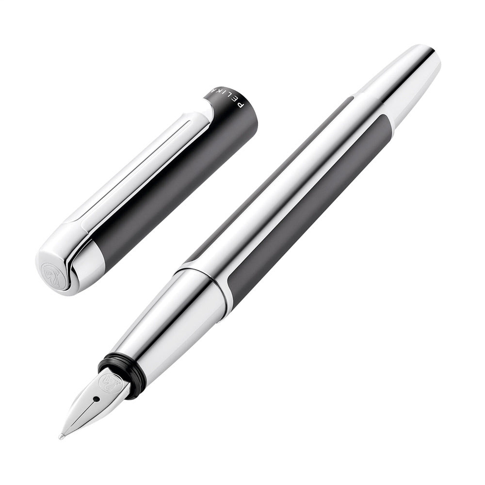 Pelikan Pura 40 Series Fountain Pen - AnthraciteExtra Fine