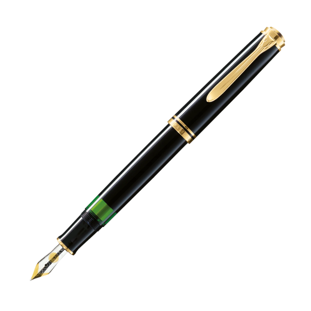 Pelikan Souvern M400 Series Fountain Pen - BlackExtra-Fine