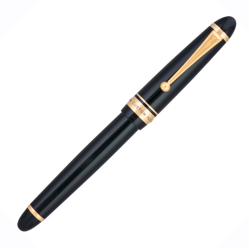 Pilot Custom 743 Fountain Pen - BlackExtra-Fine