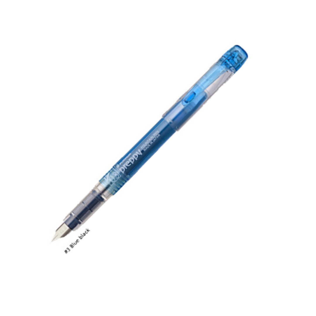 Platinum Preppy Fountain Pen - #3 Blue BlackExtra Fine .2 mm