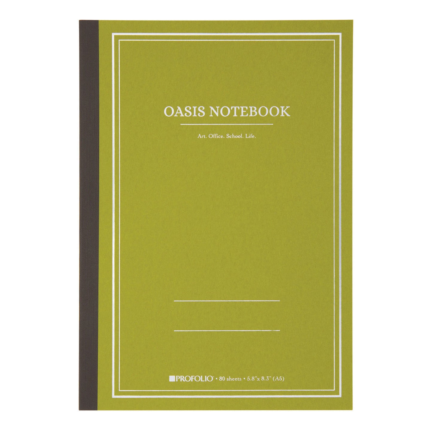ProFolio Oasis A5 Notebook - Avocado