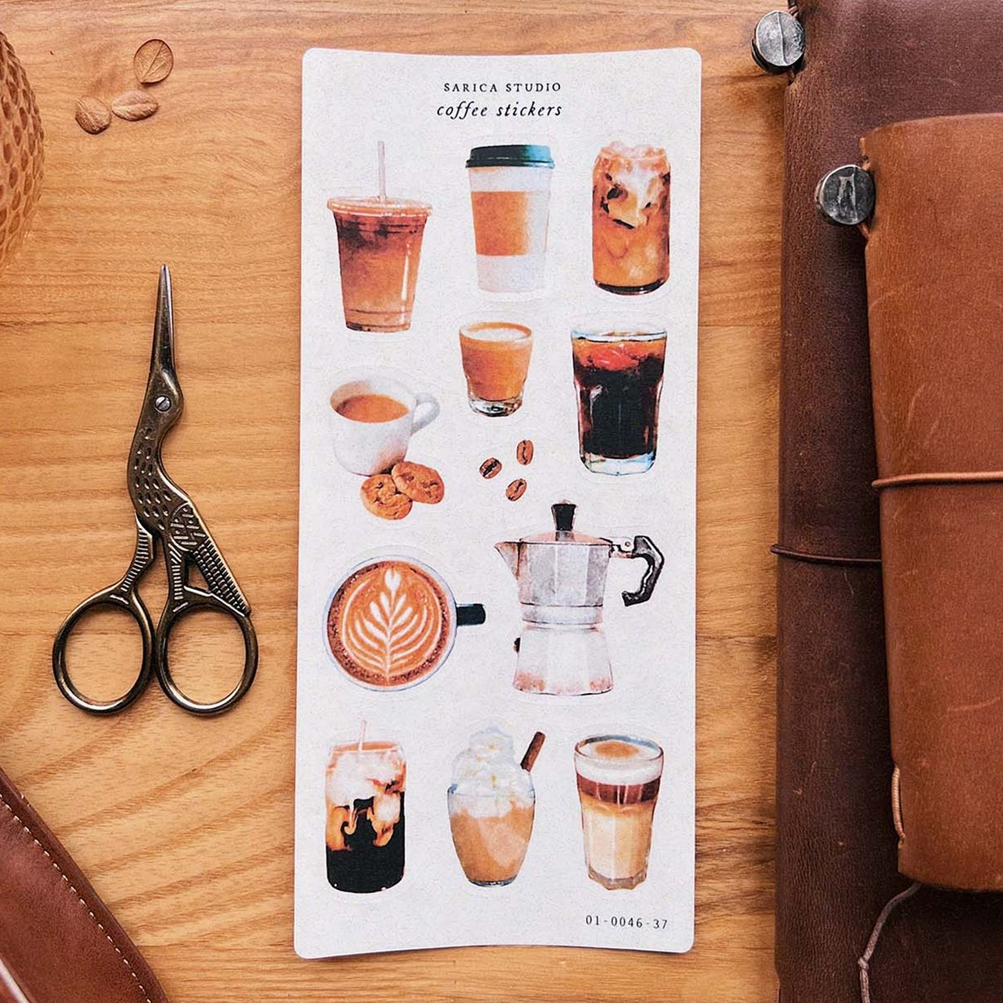 Sarica Studio Stickers - Coffee