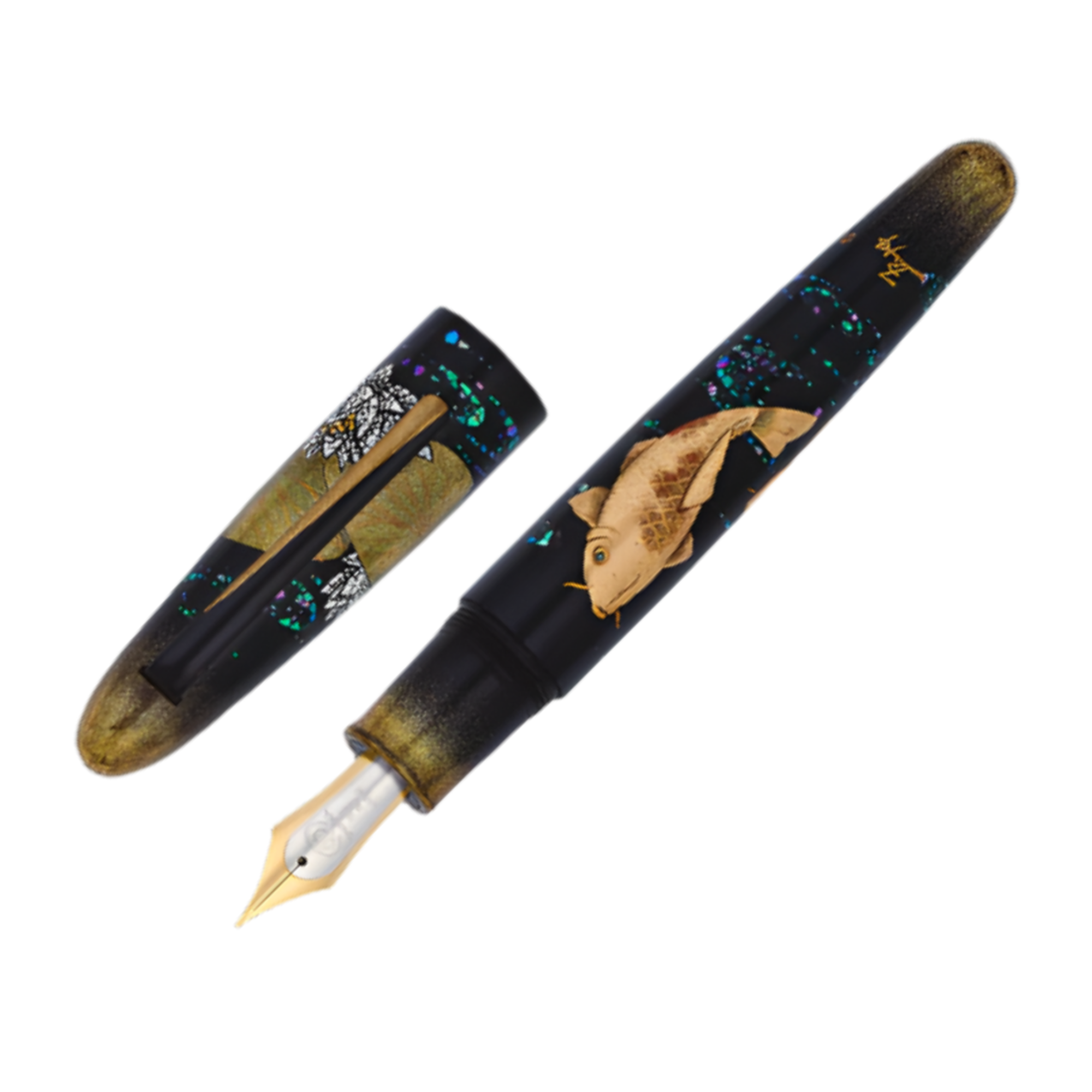 Taccia Empress Fountain Pen - Koi Oasis (Limited Edition)Medium
