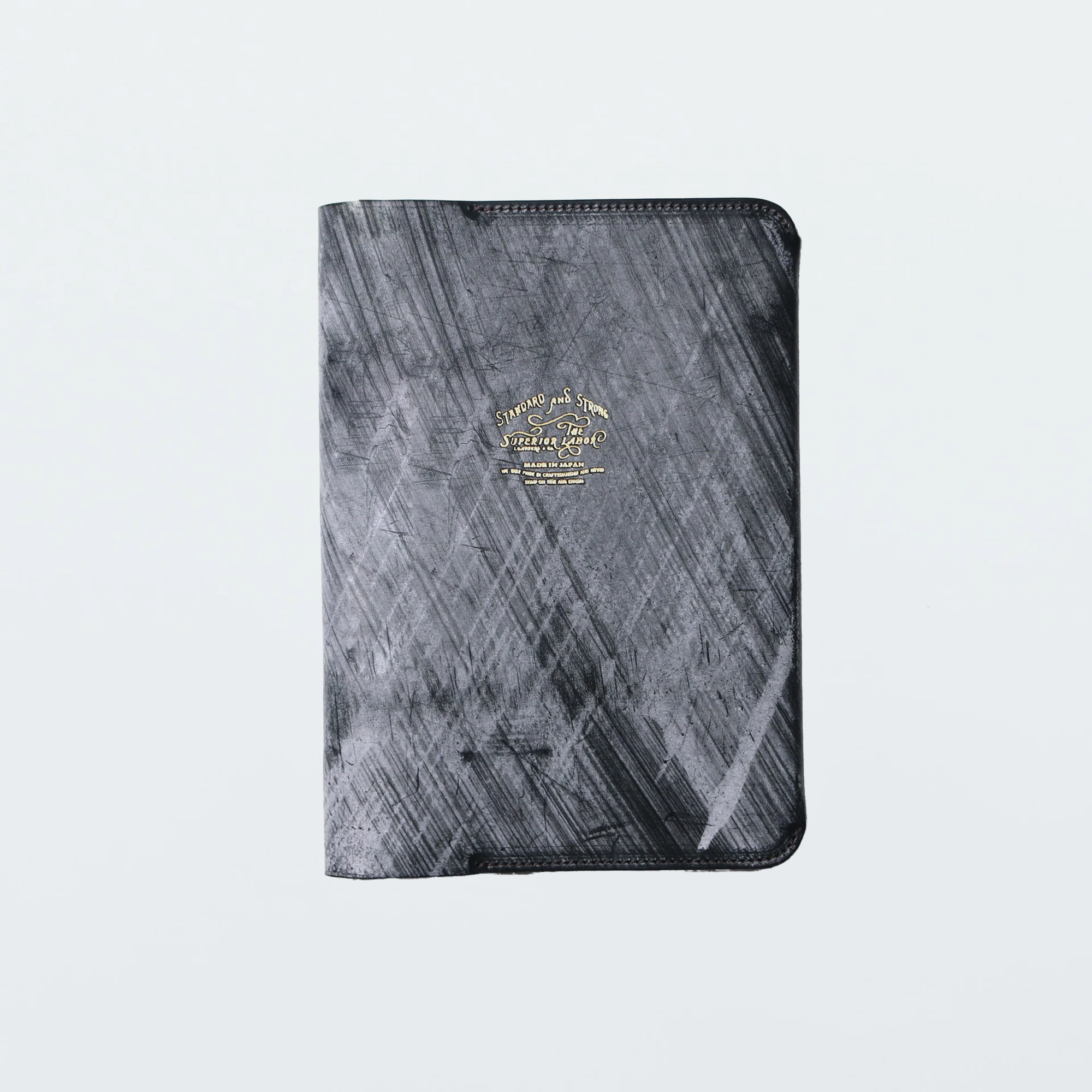 The Superior Labor A5 Bridle Leather Notebook Cover - Black