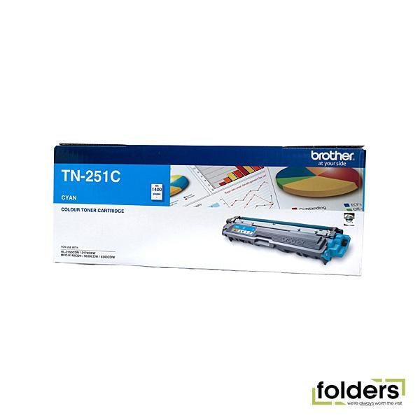 Brother TN251 Cyan Toner Cartridge