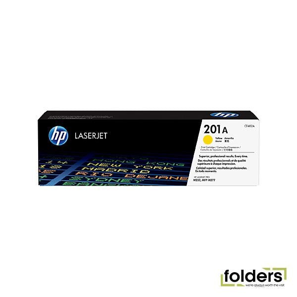 HP #201A Yellow Toner CF402A