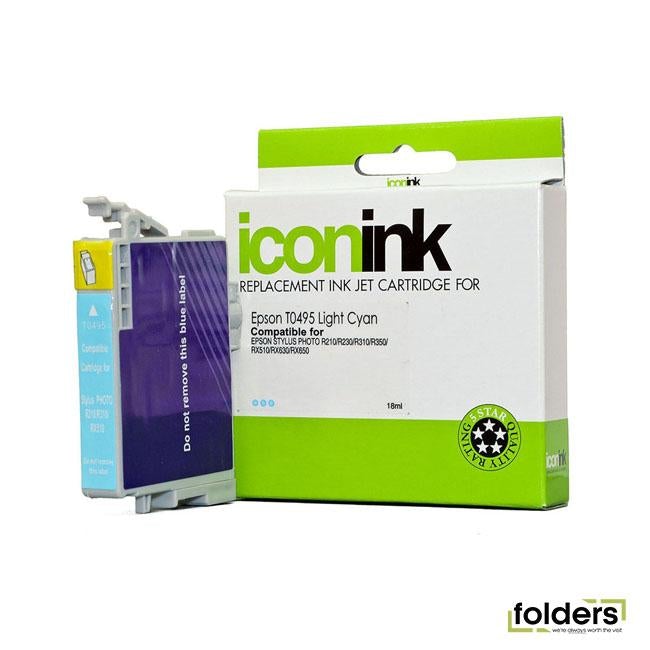 Icon Compatible Epson T0495 Light Cyan Ink Cartridge