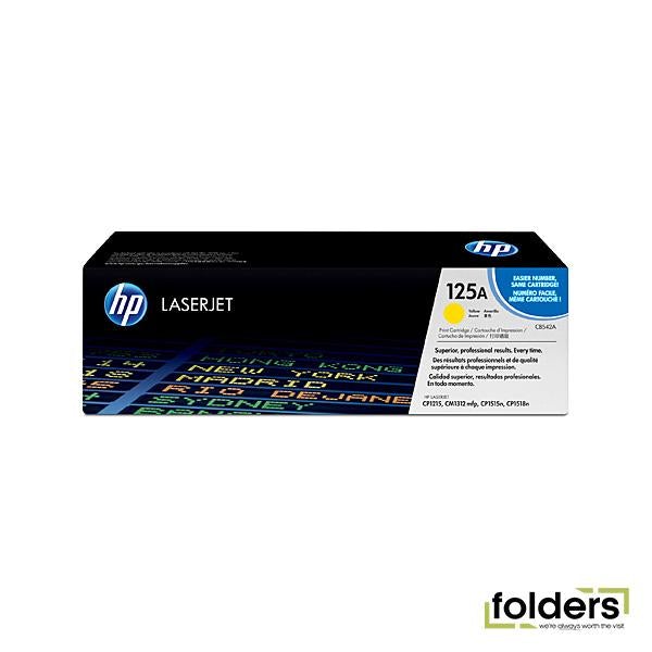 HP #125A Yellow Toner CB542A