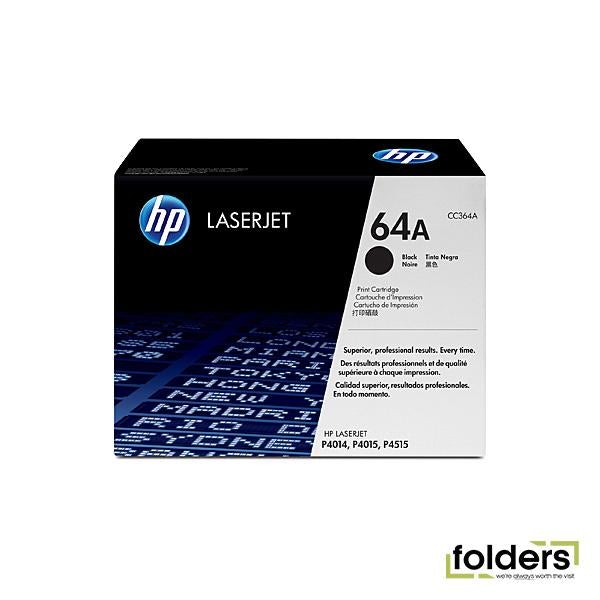 HP #64 Black Toner CC364A