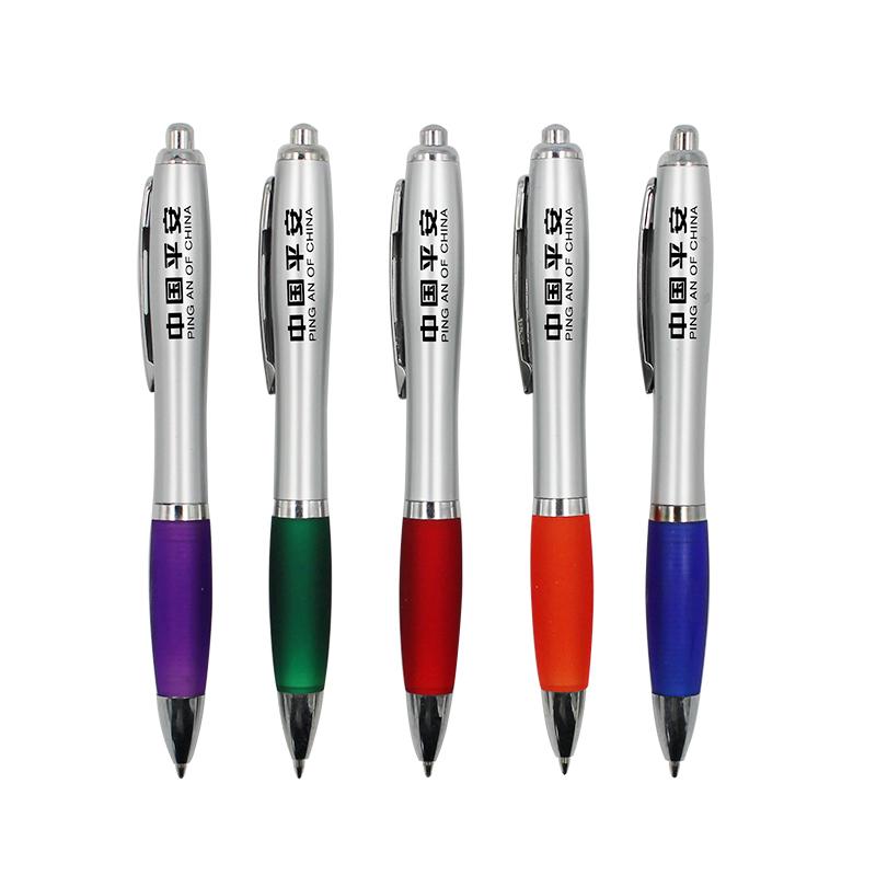 Ballpoint Pen With Coloured Rubber Grip3000 