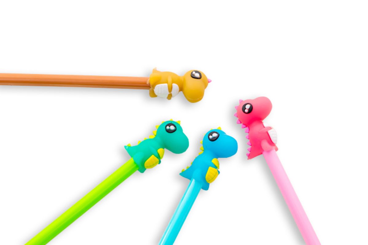 Colorful Little Dinosaur Gel Ink PenAssorted