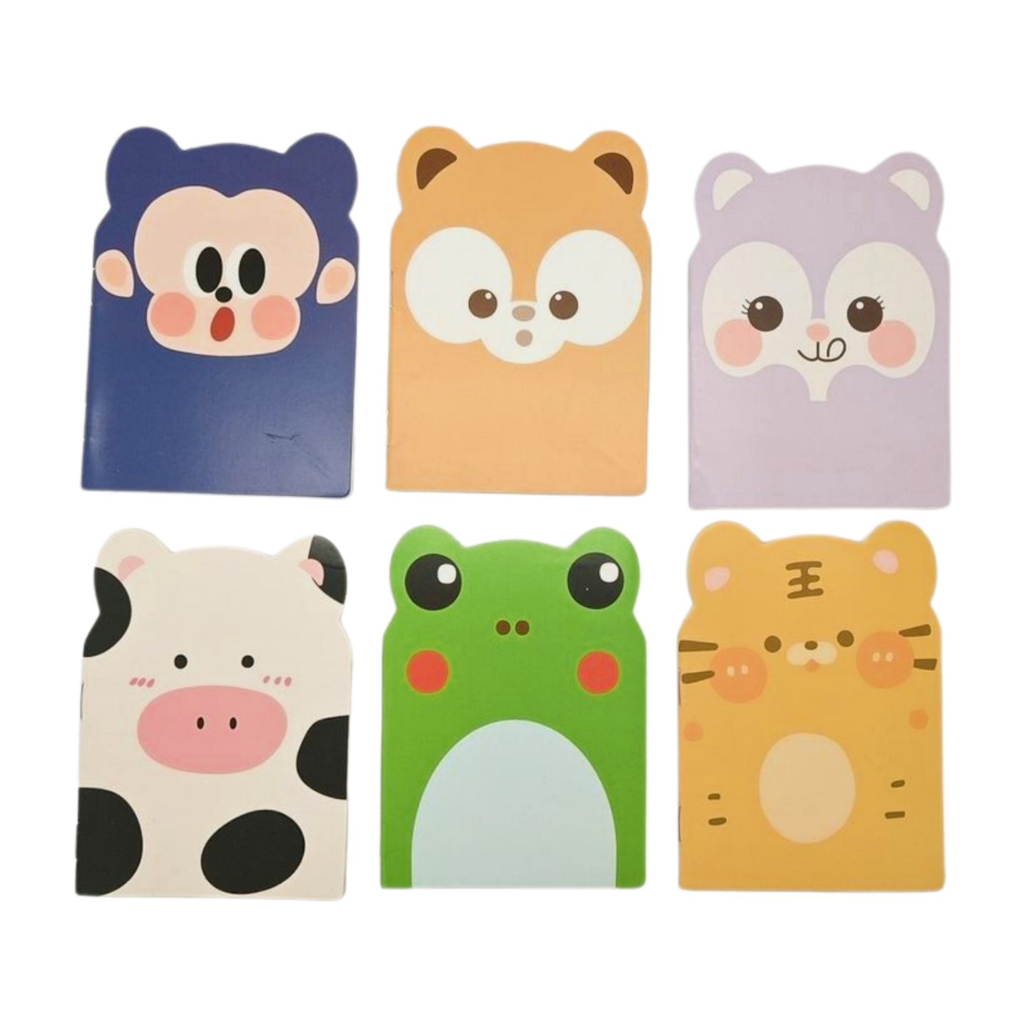 Cute Cartoon Animal Design Mini Pocket NotepadAssorted