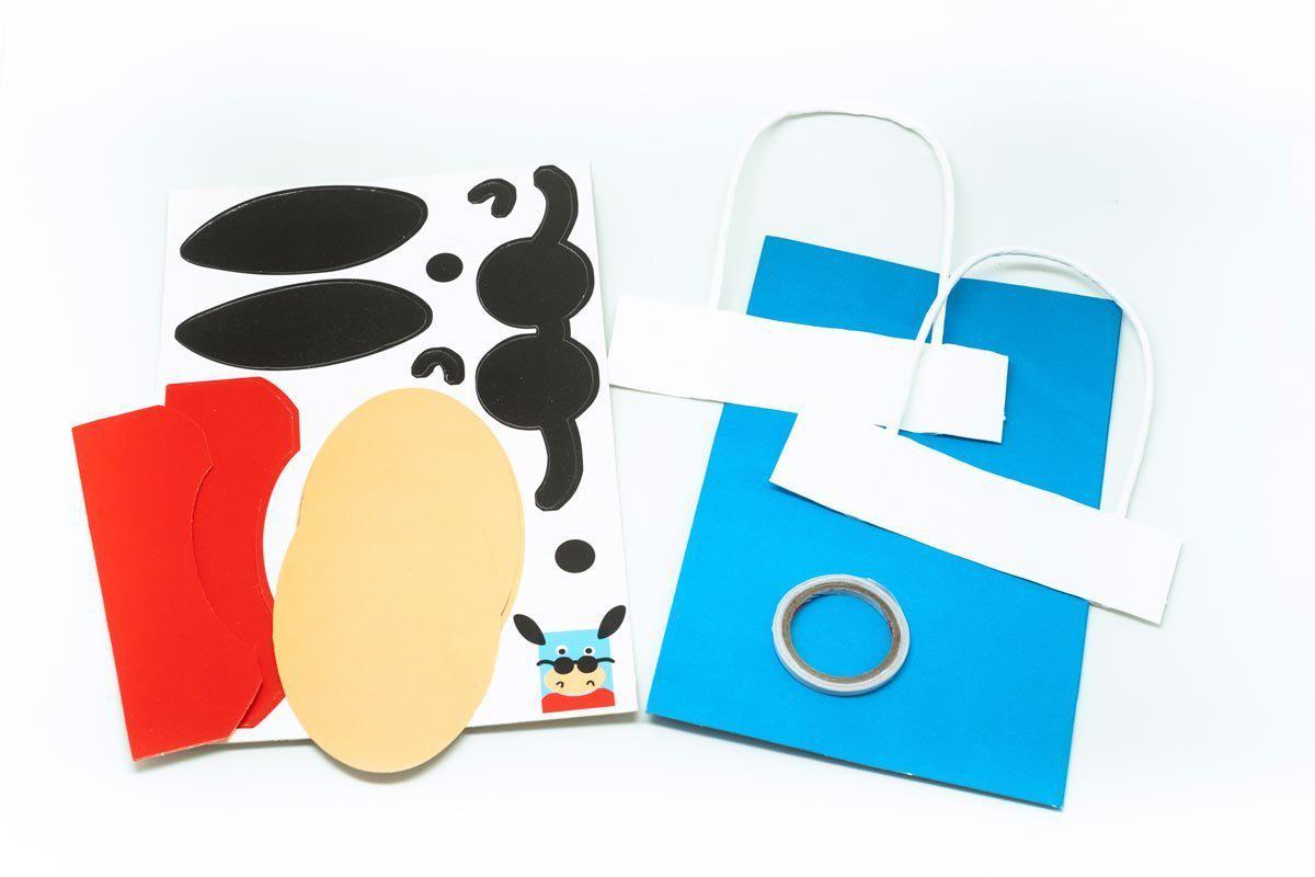 DIY Animal Designs Paper BagAssorted