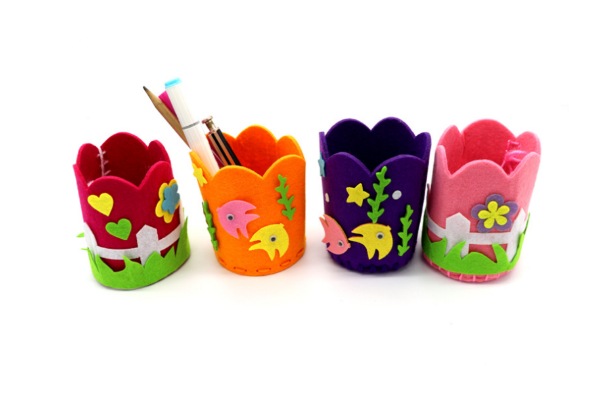 DIY Cylindrical Pen Holder