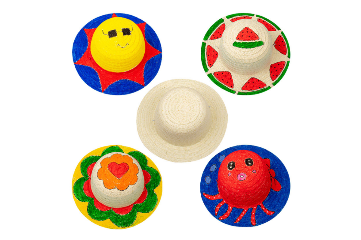DIY Painting Straw HatAssorted