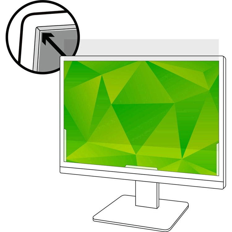 3M Anti-Glare Filter Clear, Matte [SKU - MMMAG195W9B]EA