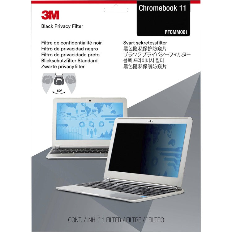 3M Privacy Filter Black, Matte [SKU - MMMPFCMM001]EA