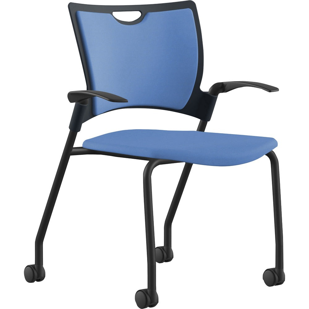 9 to 5 Seating Bella Fabric Seat Mobile Stack Chair [SKU - NTF1315A12BFBU]EA