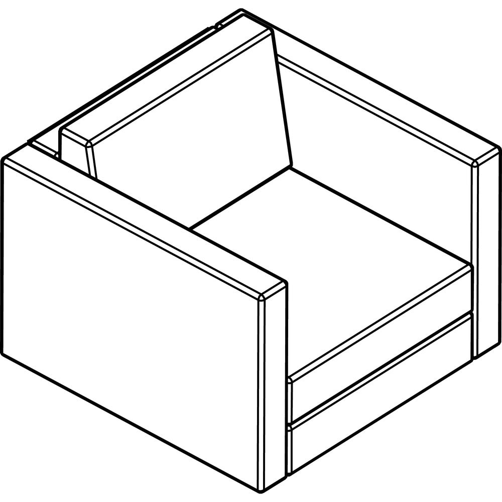 Arold Cube 300 Armchair [SKU - AROCU305TP04]EA