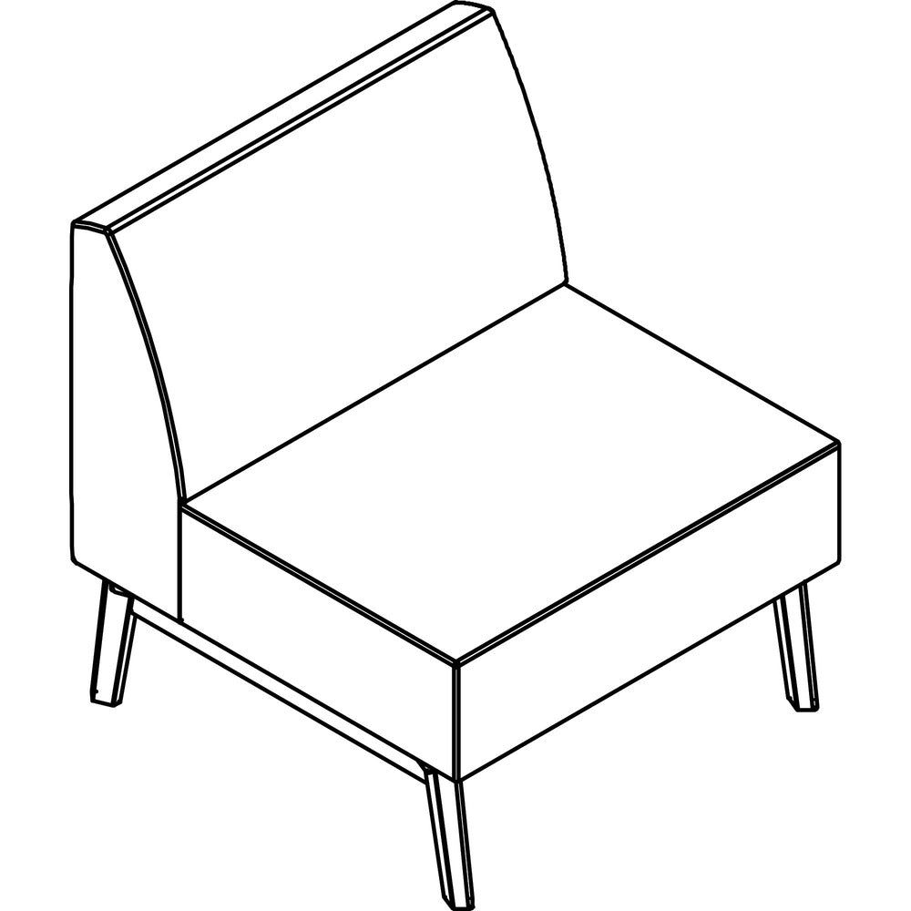 Arold Hip Hop Collection Straight Chair [SKU - AROHC30W20W4]EA