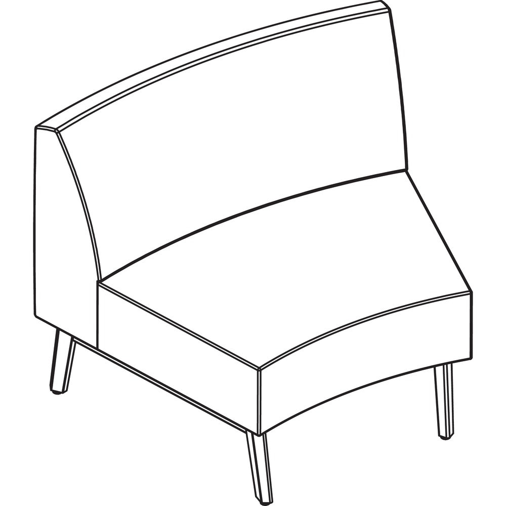 Arold Hip Hop Collection Wedge Chair [SKU - ARO4830CW20W8]EA