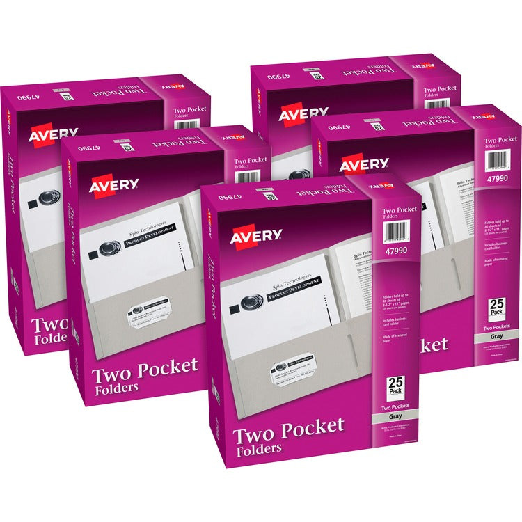 Avery Letter Pocket Folder [SKU - AVE47990CT]CT