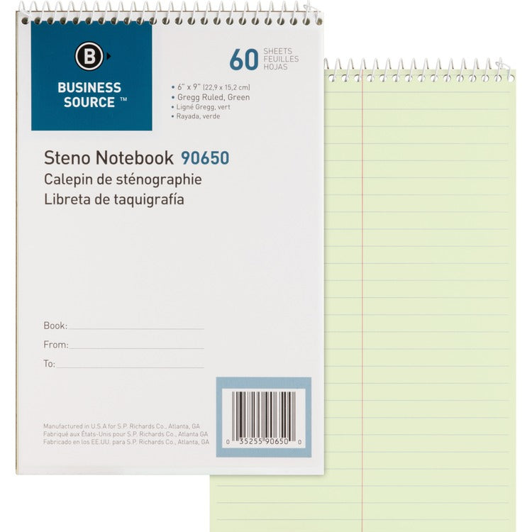 Business Source Steno Notebook [SKU - BSN90650]EA