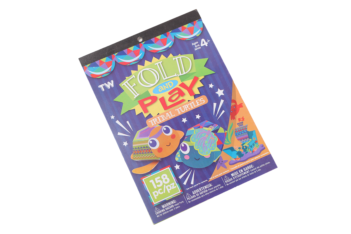 Turtle Theme DIY Fold and Play BookAssorted