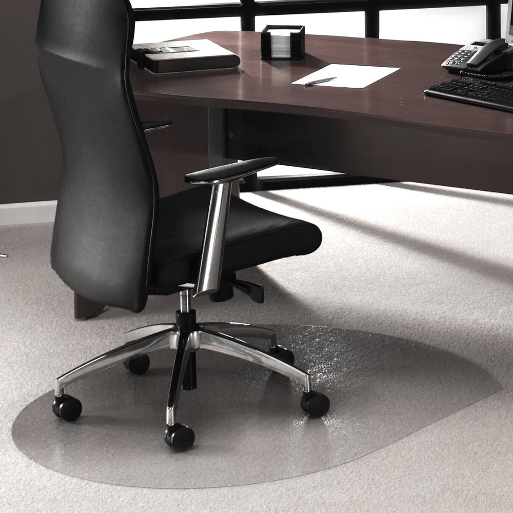 Cleartex Ultimat Contoured Chairmat - Low/Medium Pile Carpet [SKU - FLR119923SR]EA