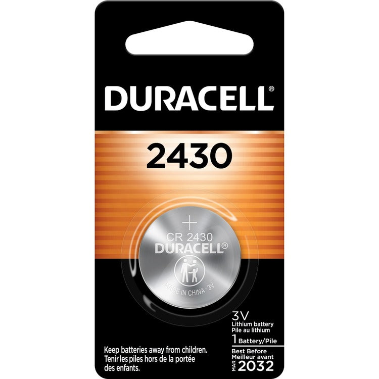Duracell 2430 3V Lithium Battery [SKU - DURDL2430BCT]CT