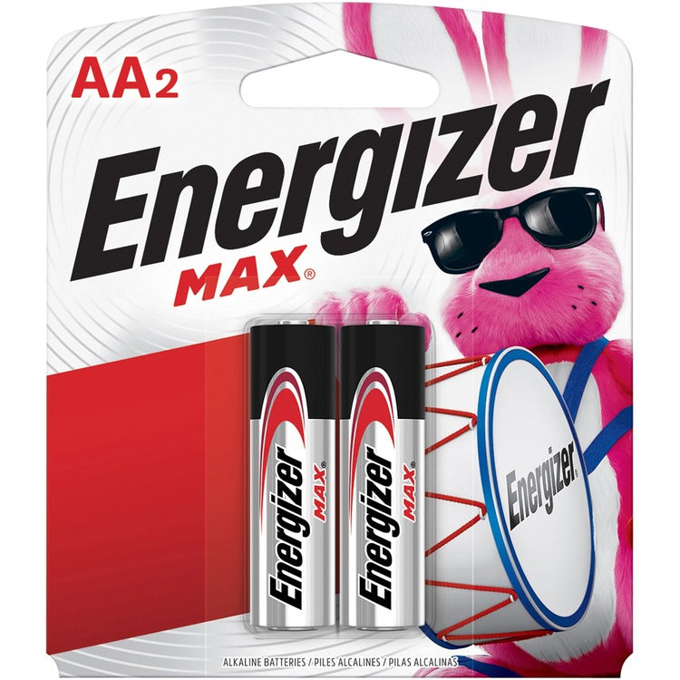 Energizer Max Alkaline AA Batteries [SKU - EVEE91BP2]PK