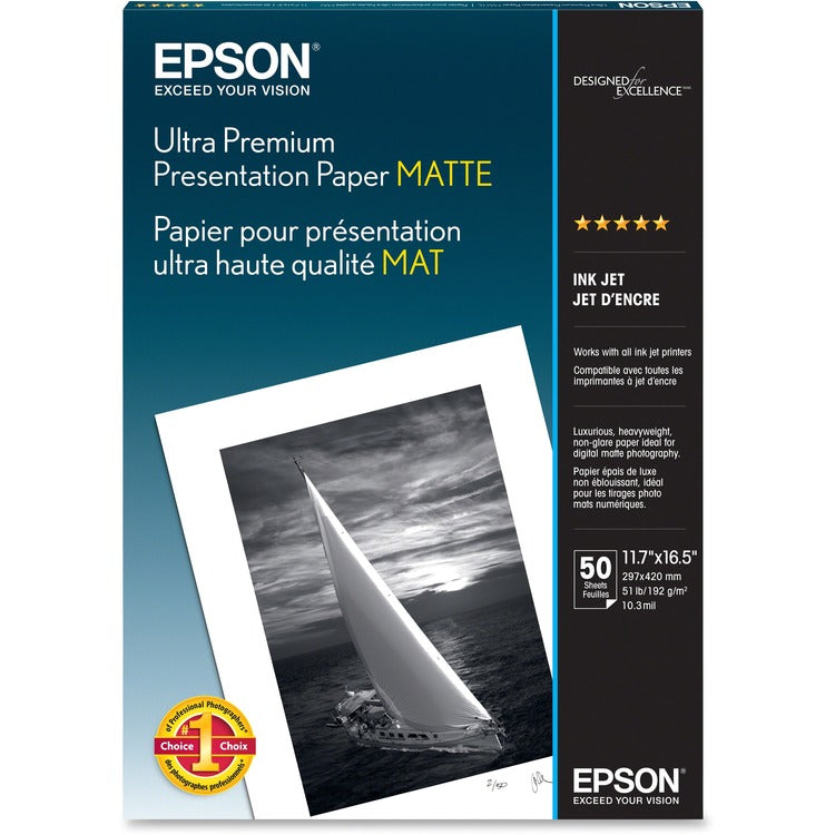 Epson Ultra Premium Matte Presentation Paper [SKU - EPSS041343]PK