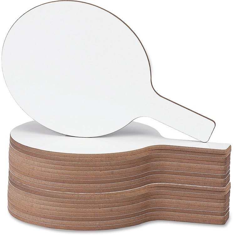 Flipside Round 12" Dry Erase Answer Paddle [SKU - FLP24032]PK