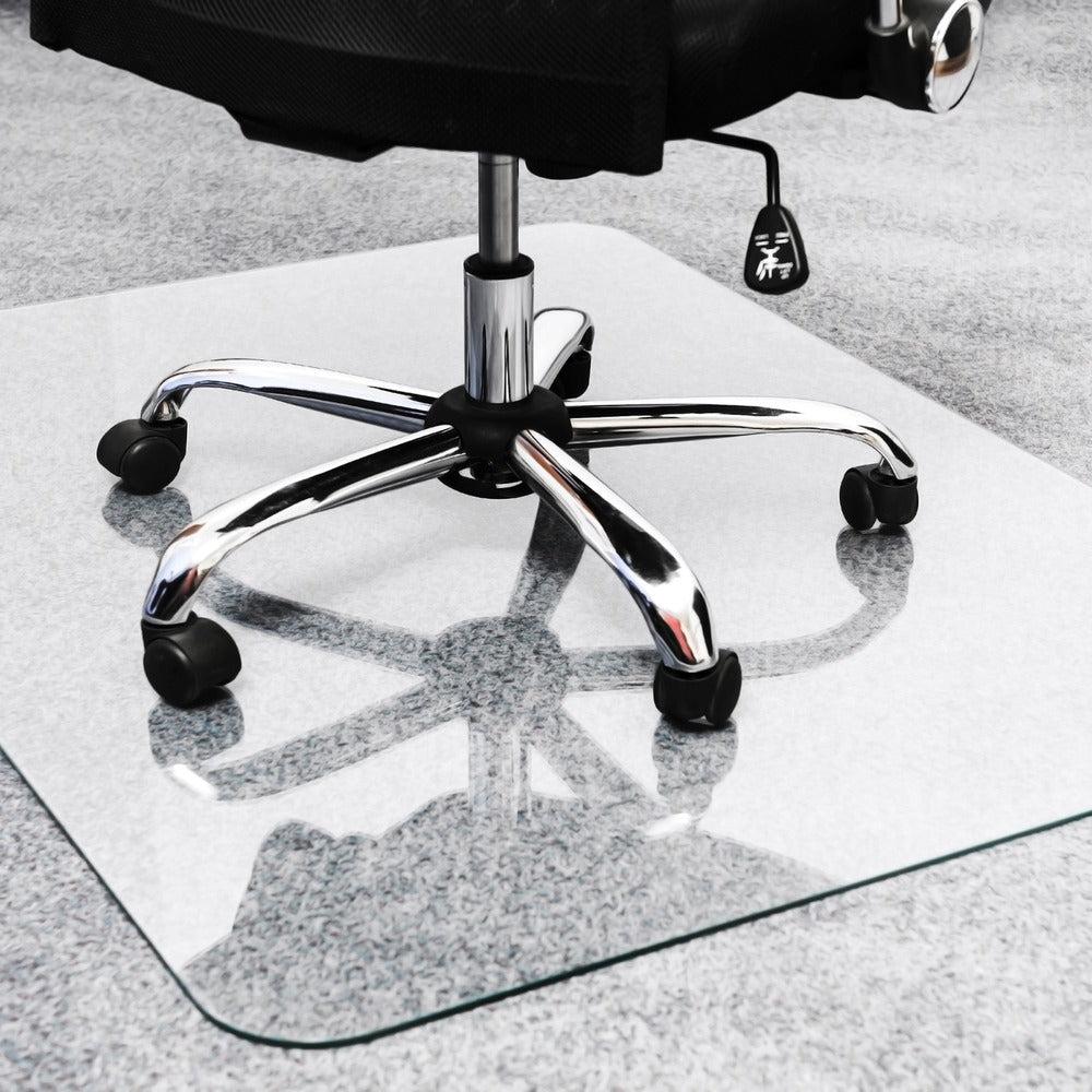 Floortex Glaciermat Glass Chairmat [SKU - FLR124860EG]EA