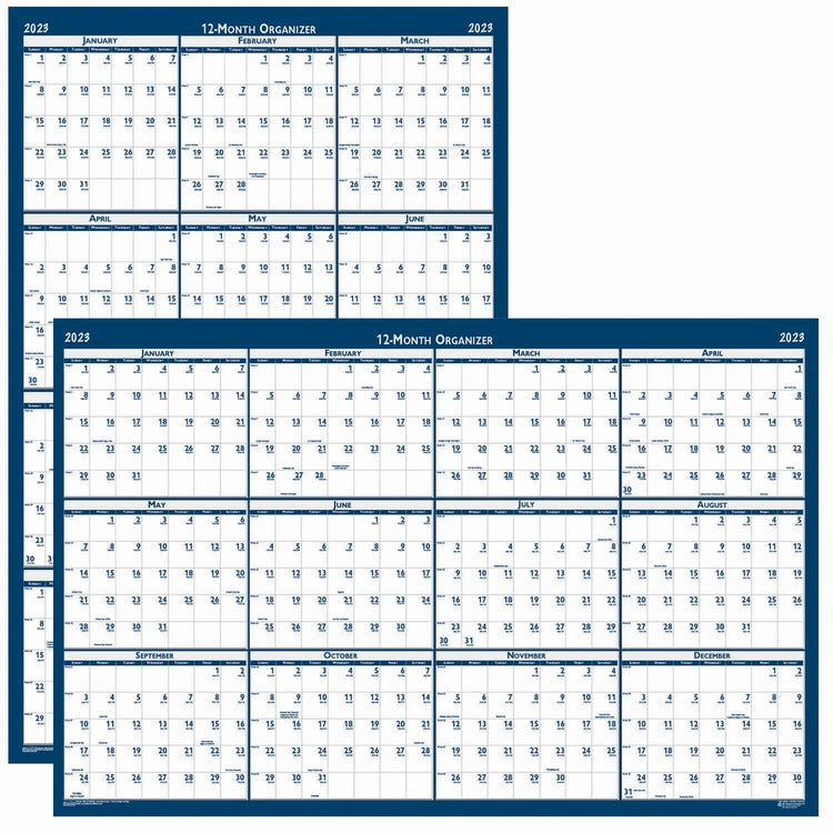 House of Doolittle Write-on Laminated Wall Planner [SKU - HOD3961]EA