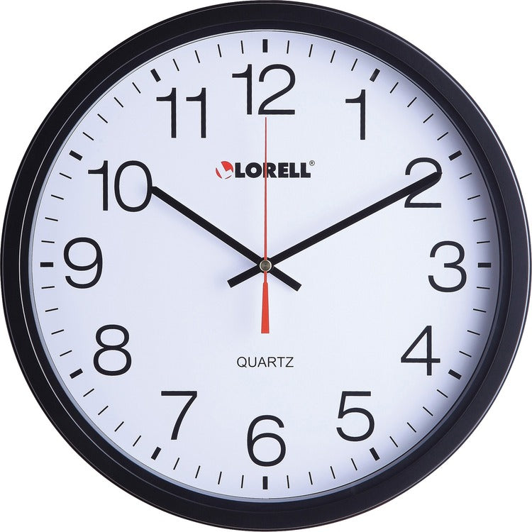 Lorell 12-1/2" Slimline Wall Clock [SKU - LLR61008]EA