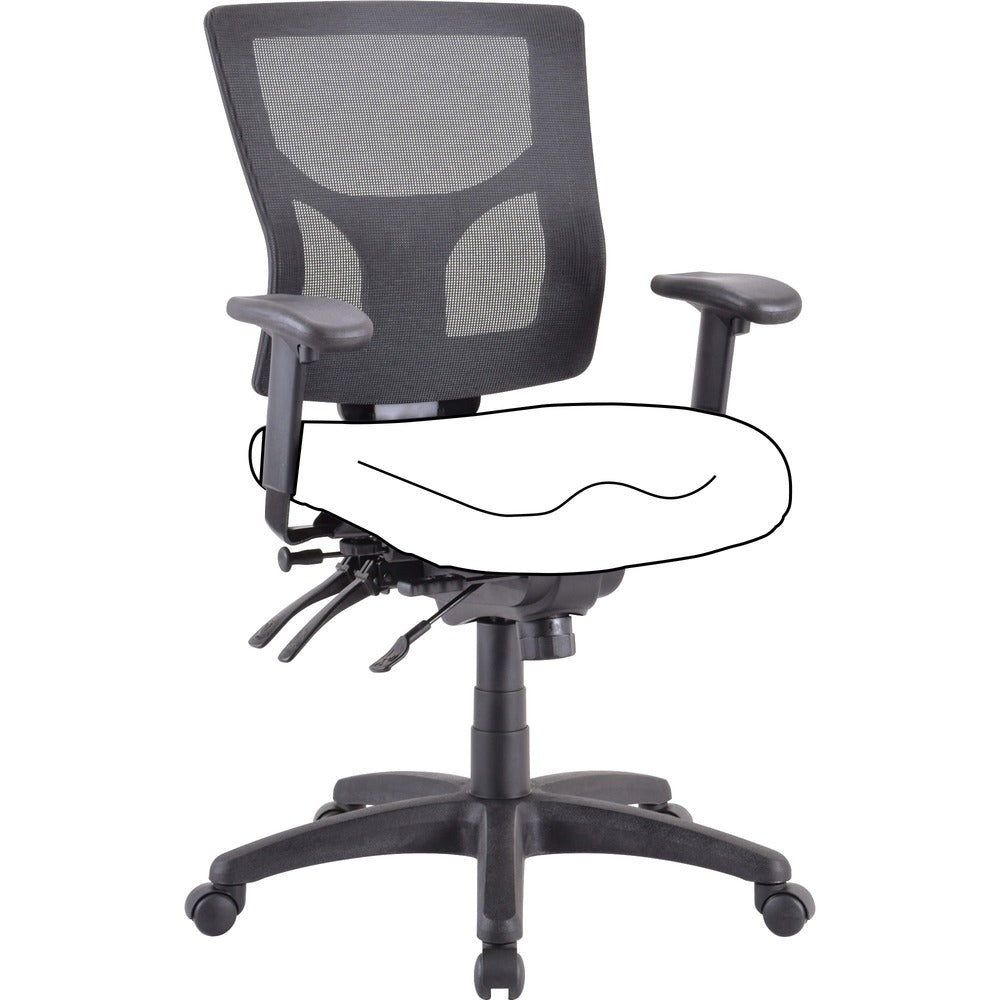 Lorell Conjure Executive Mid-back Mesh Back Chair Frame [SKU - LLR62003]EA