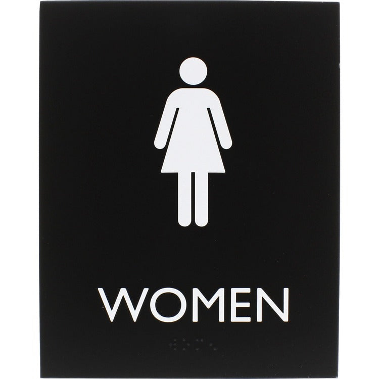 Lorell Restroom Sign [SKU - LLR02665]EA