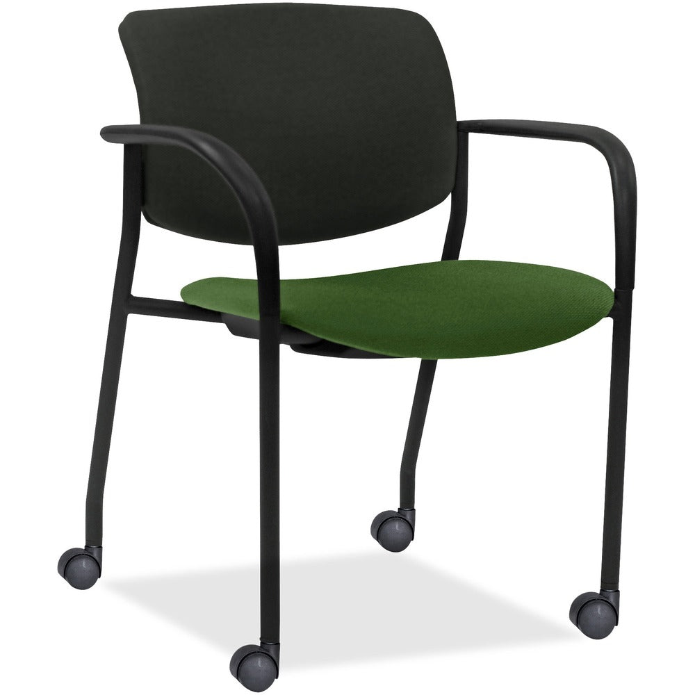 Lorell Stack Chairs with Plastic Back & Fabric Seat [SKU - LLR83115A201]CT