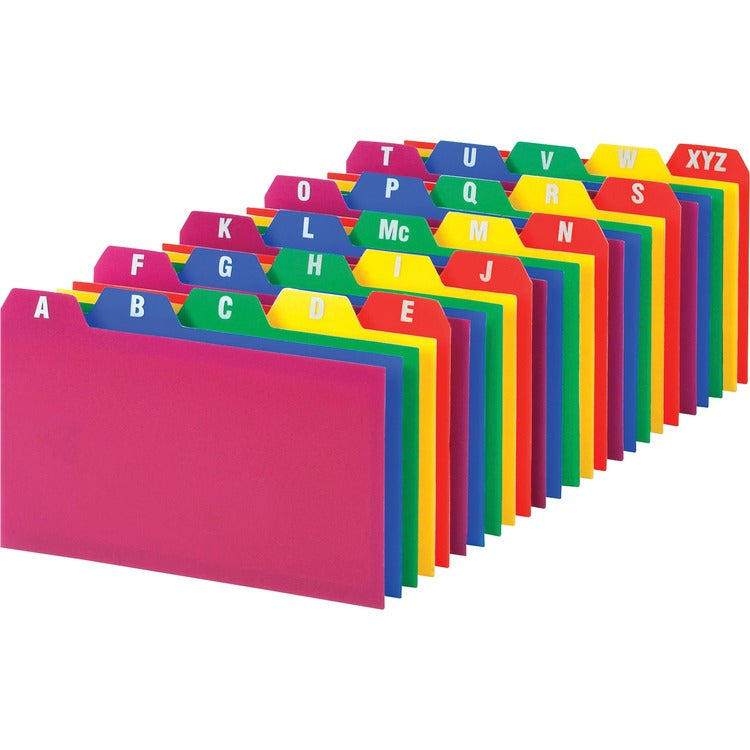 Oxford A-Z Poly Filing Index Cards [SKU - OXF73153]ST