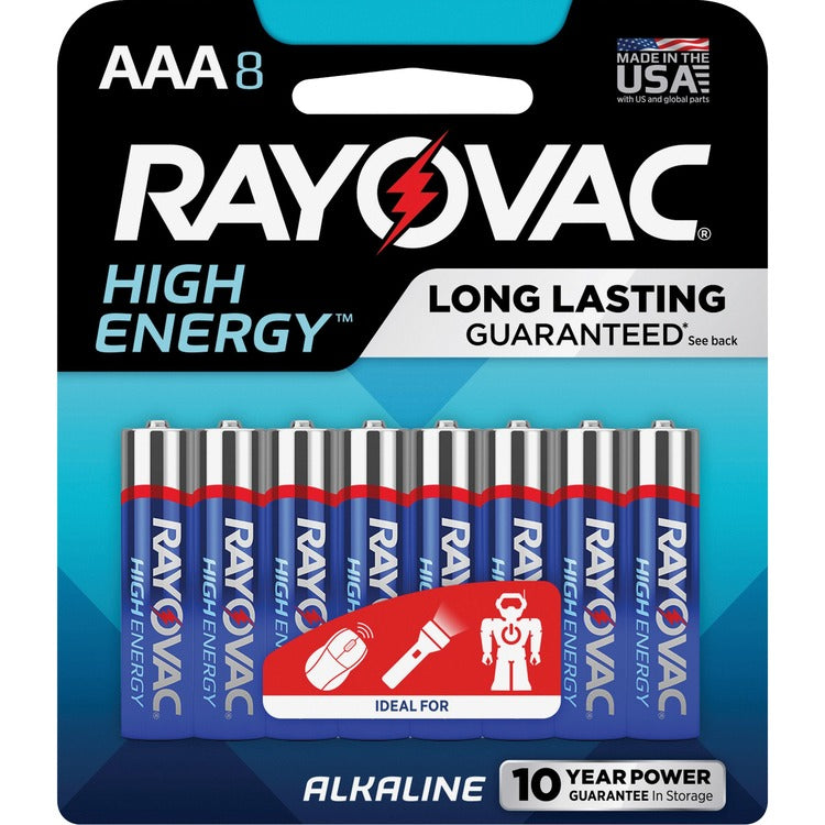 Rayovac Alkaline AAA Batteries [SKU - RAY8248TK]PK
