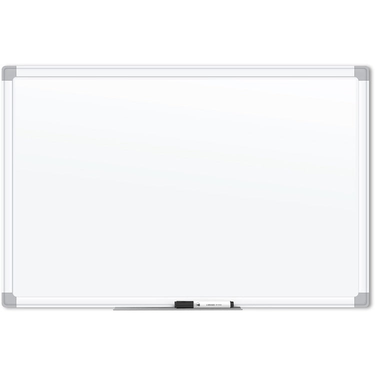 U Brands White Aluminum Framed Magnetic Porcelain Steel Board, 96" X 47" [SKU - UBR4902U0001]EA