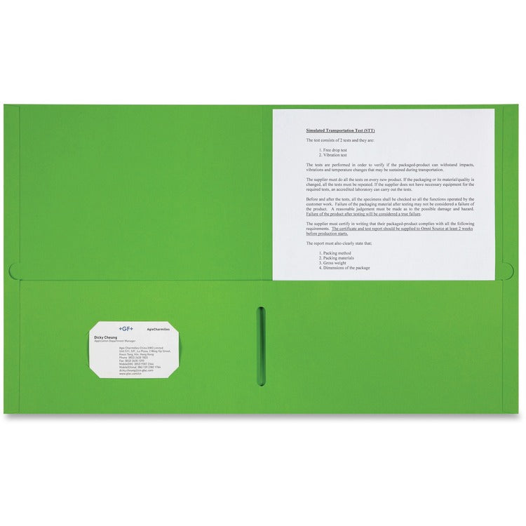 Sparco Letter Pocket Folder [SKU - SPR78552]BX