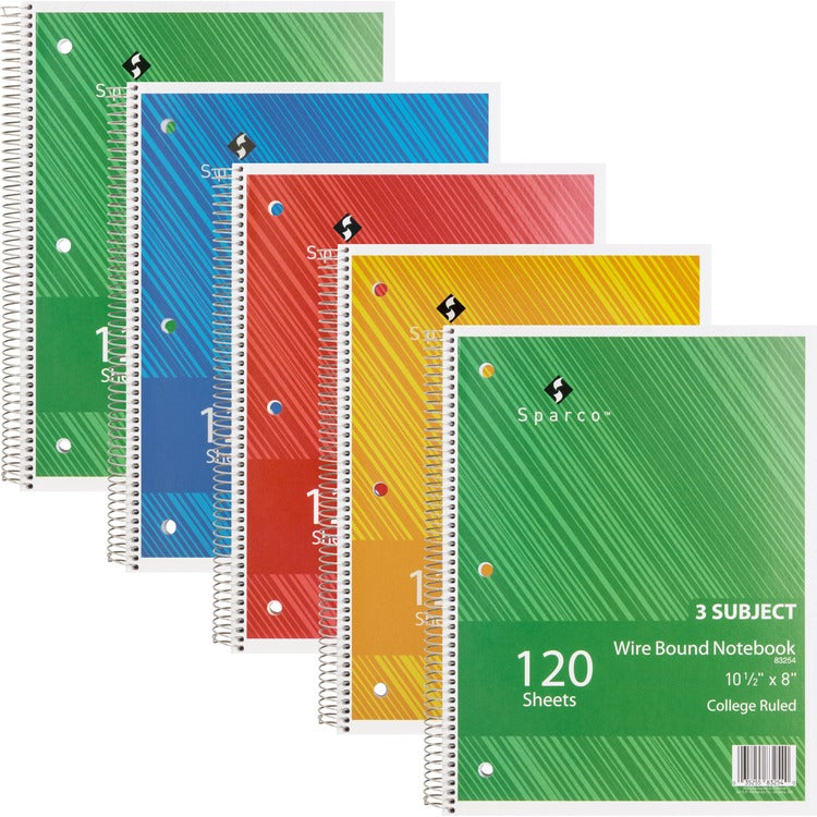 Sparco Wire Bound College Ruled Notebook [SKU - SPR83254BD]BD