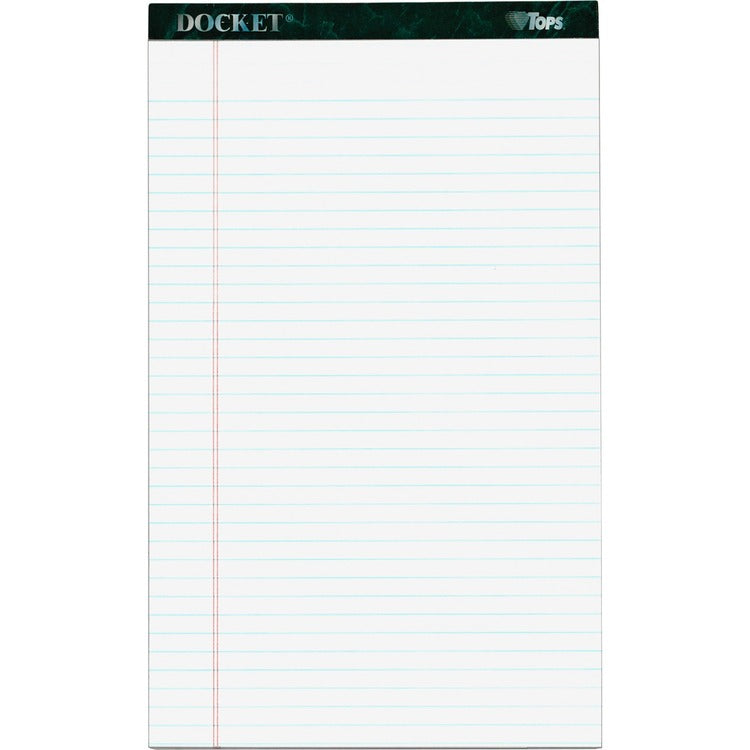 TOPS Docket Letr - Trim Legal Ruled White Legal Pads - Legal [SKU - TOP63590]PK