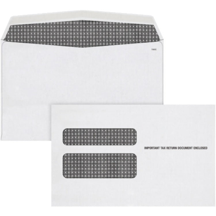 TOPS Double Window Tax Form Envelopes [SKU - TOP2219LESR]PK