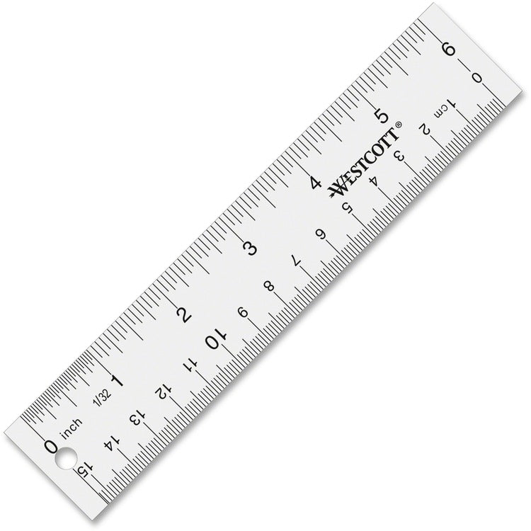 Westcott See-Through Acrylic Rulers [SKU - ACM10561]EA